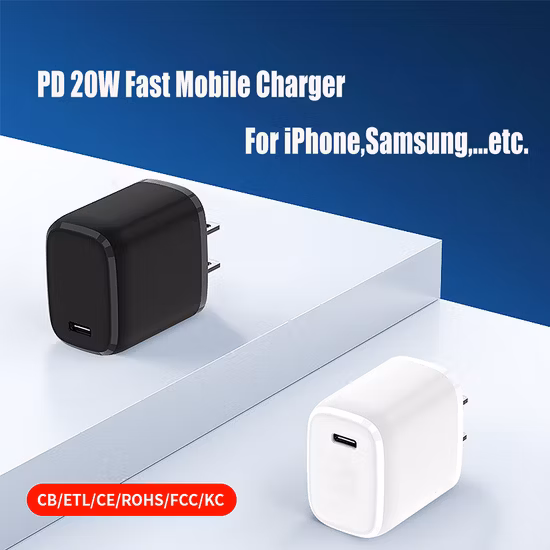 Carga super rápida 22,5 W de grande capacidade para telefone móvel Pd acessórios para celular de carga rápida