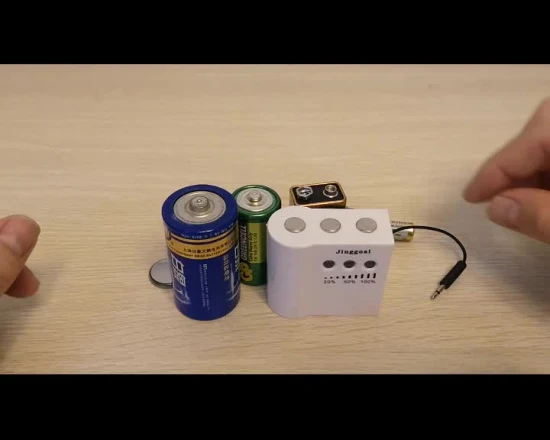 Verificador e testador universal de capacidade de bateria de célula seca LED 1,5V 3V 9V 12V