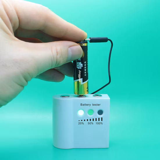 Verificador e testador universal de capacidade de bateria de célula seca LED 1,5V 3V 9V 12V